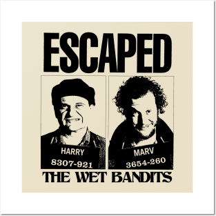 The Wet Bandits 80s Style classic Posters and Art